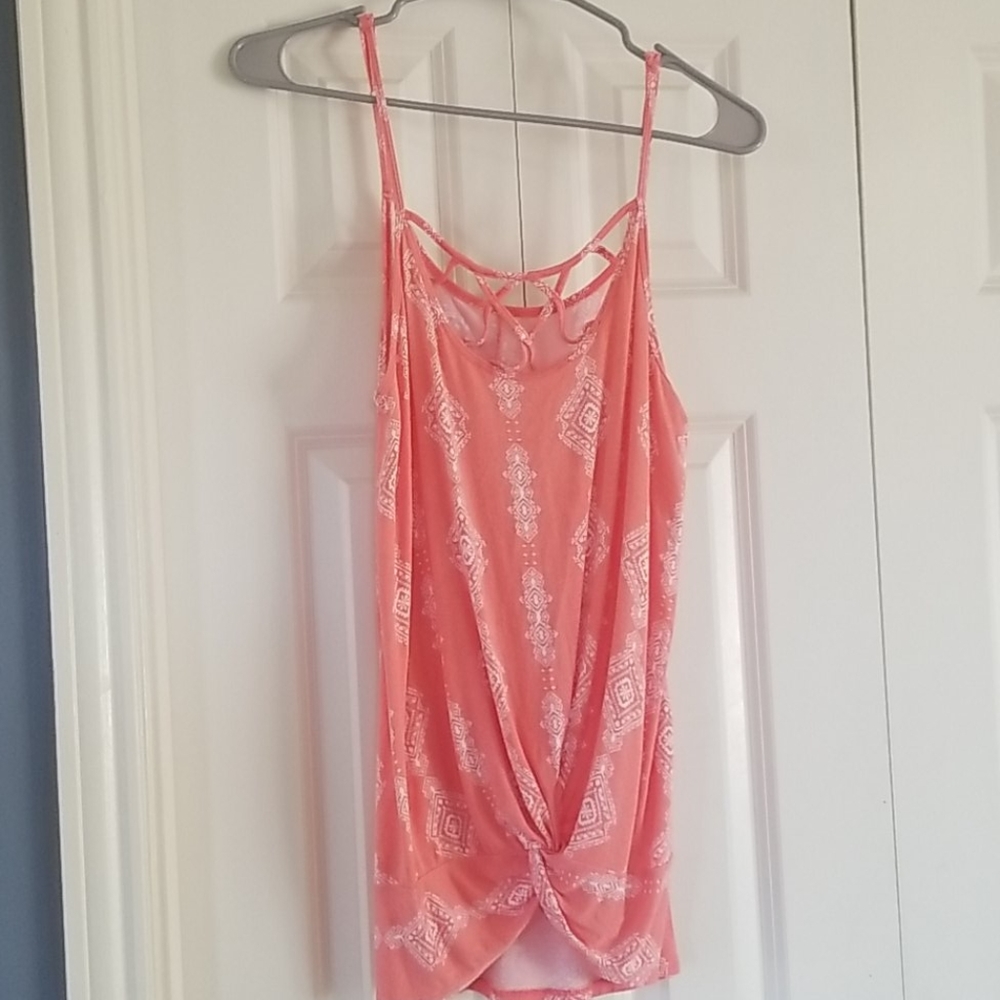 Strappy tank top